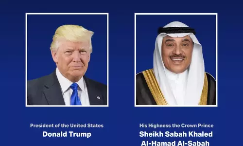 Kuwait Crown Prince, Trump discuss US-Iran agreement to end war