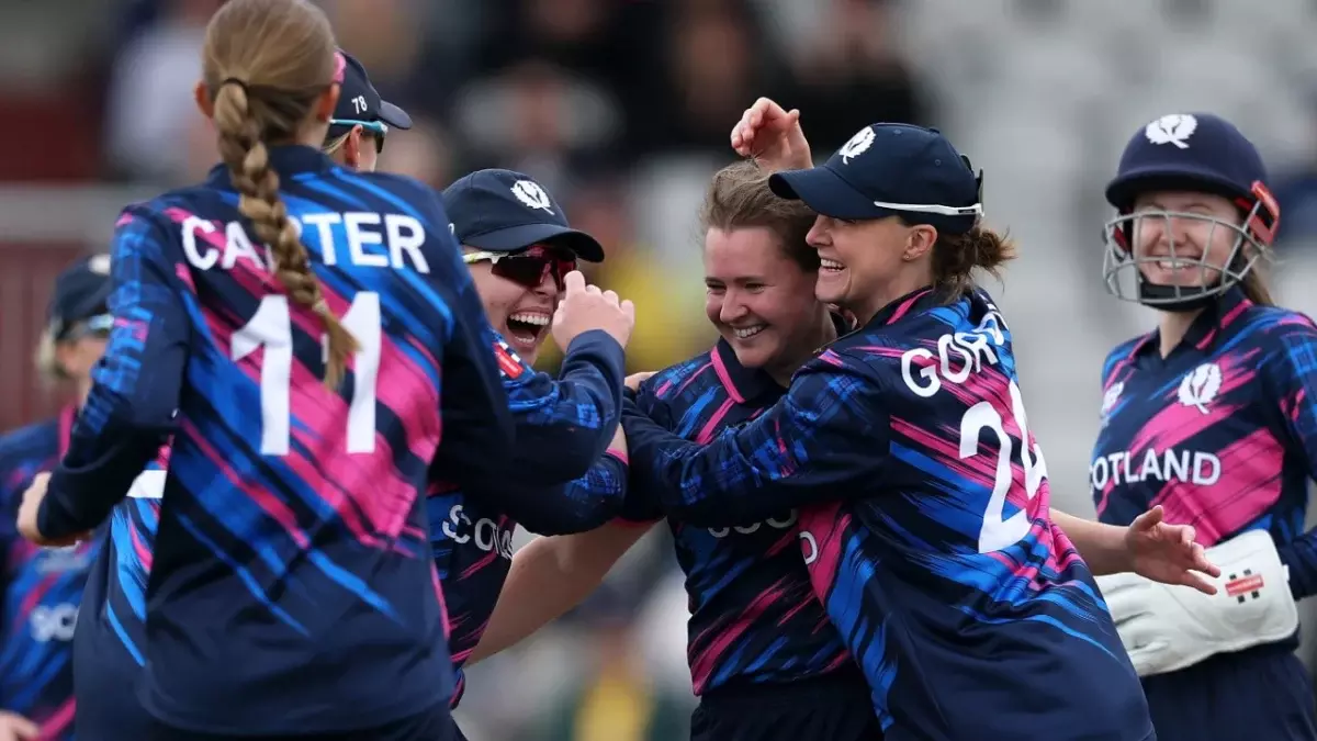 Women’s T20 World Cup: Scotland beat Ireland by 40 runs for historic 1st win Women’s T20 World Cup: Scotland beat Ireland by 40 runs for historic 1st win