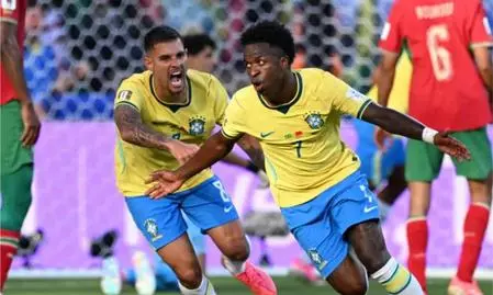 Vinicius’ strike earns Brazil a 1-1 draw with determined Morocco in New York Vinicius’ strike earns Brazil a 1-1 draw with determined Morocco in New York