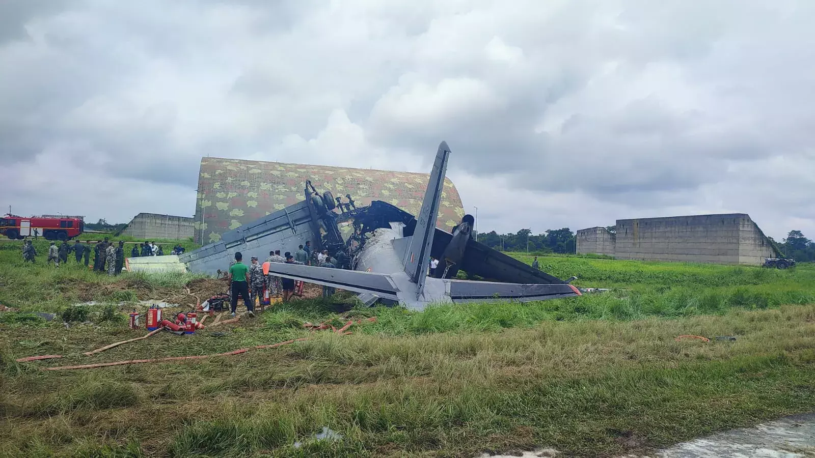 Assam AN-32 crash: IAF brings home mortal remains of 3 air warriors Assam AN-32 crash: IAF brings home mortal remains of 3 air warriors