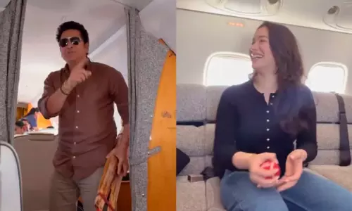 Sachin out? Sara’s stunning catch sparks mid-air cricket fun Sachin out? Sara’s stunning catch sparks mid-air cricket fun