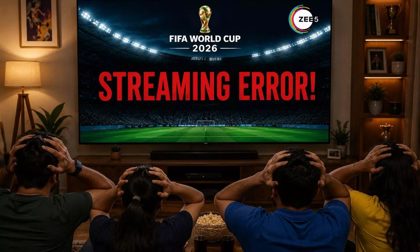 Buffers, crashes, complaints: ZEE5 under fire over FIFA WC broadcast Buffers, crashes, complaints: ZEE5 under fire over FIFA WC broadcast