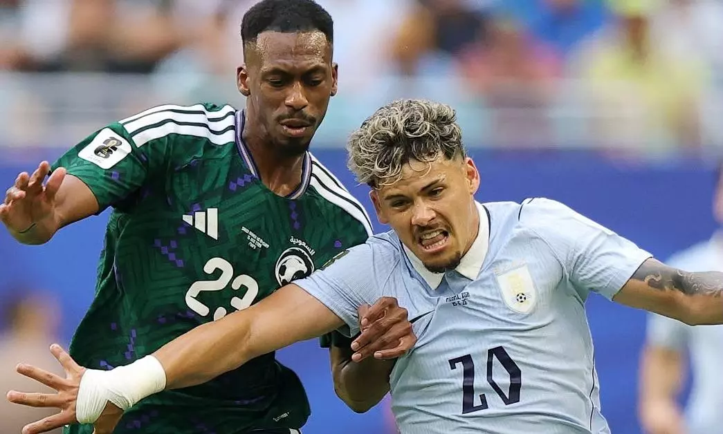FIFA WC: Uruguay escape Saudi Arabia shock with late Araujo equaliser FIFA WC: Uruguay escape Saudi Arabia shock with late Araujo equaliser