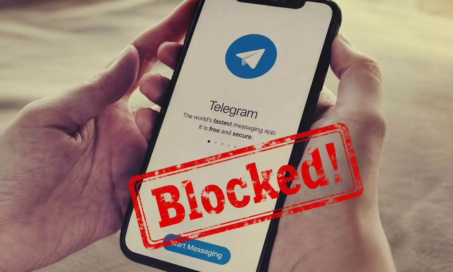 NEET re-test: Centre blocks access to Telegram in India NEET re-test: Centre blocks access to Telegram in India