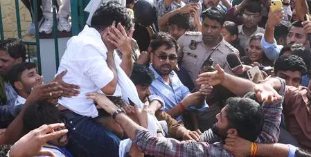 CJP chief Dipke alleges RSS behind attack, vows to continue NEET protest CJP chief Dipke alleges RSS behind attack, vows to continue NEET protest