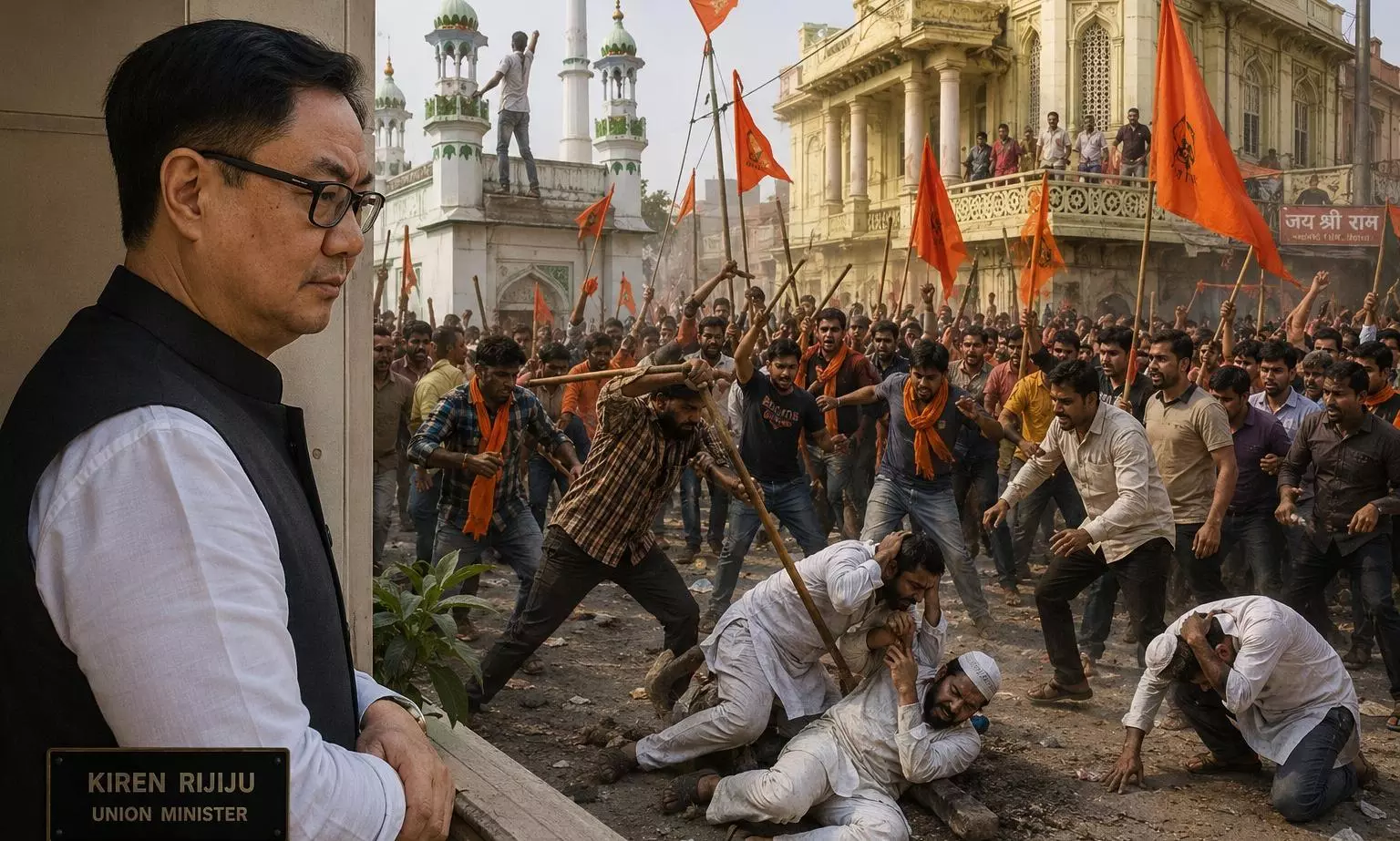 Minister, it is Hindutva groups that malign Indias reputation abroad: Reply to Rijijus remark Minister, it is Hindutva groups that malign Indias reputation abroad: Reply to Rijijus remark