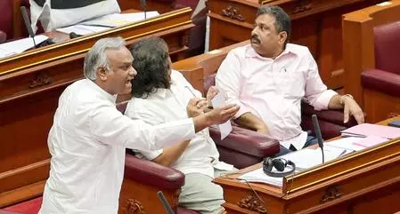 BJP MP’s casteist remarks on Priyank Kharge’s RSS demand spark controversy BJP MP’s casteist remarks on Priyank Kharge’s RSS demand spark controversy