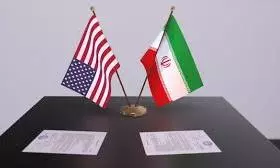 us iran flags us iran flags