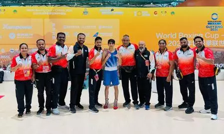 World Boxing Cup 2026: Prachi stuns Olympic medallist World Boxing Cup 2026: Prachi stuns Olympic medallist
