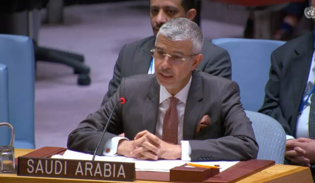 Saudi Arabia tells UN Palestinian issue remains key to Middle East peace Saudi Arabia tells UN Palestinian issue remains key to Middle East peace