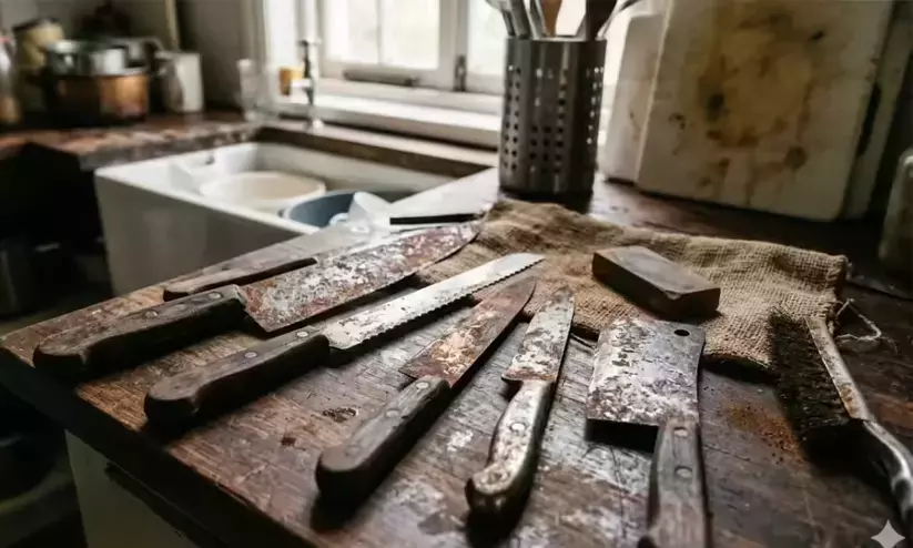 Replace rusted knives or face action: FSSAI warns eateries Replace rusted knives or face action: FSSAI warns eateries