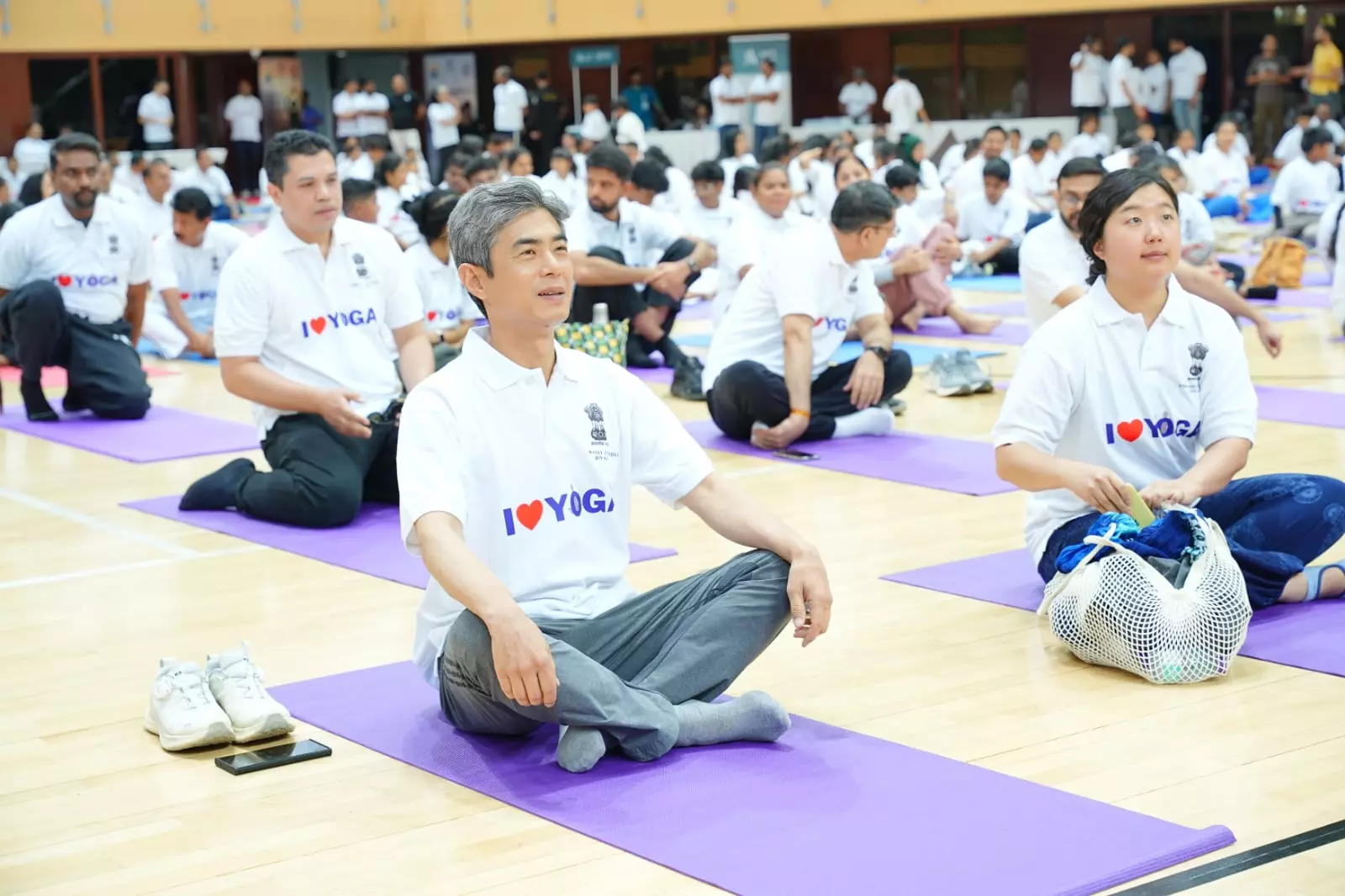 More than 500 join International Day of Yoga event in Riyadh More than 500 join International Day of Yoga event in Riyadh