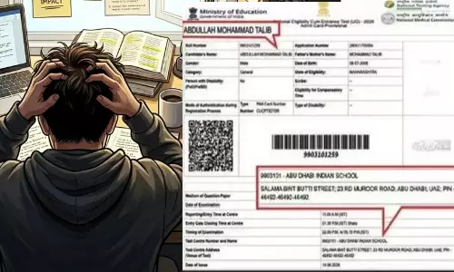 NEET re-test: More blunders? Nagpur student gets centre in Abu Dhabi NEET re-test: More blunders? Nagpur student gets centre in Abu Dhabi