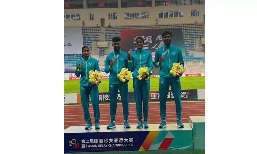 Asian Relay Championship 2026: Indian women strike gold Asian Relay Championship 2026: Indian women strike gold