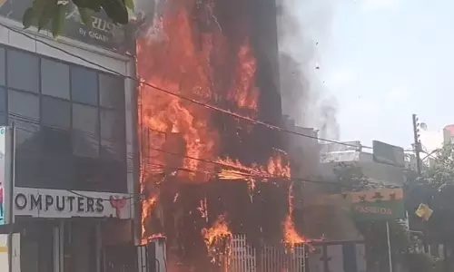 14 dead in massive fire at Lucknow coaching centre, rescue ops underway 14 dead in massive fire at Lucknow coaching centre, rescue ops underway