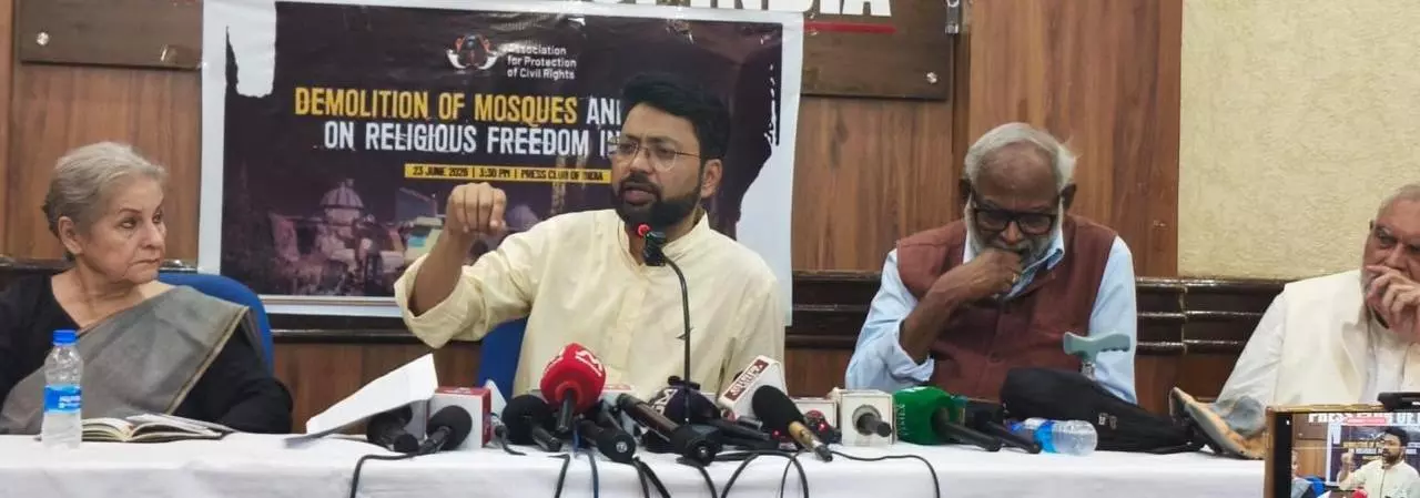 APCR seeks accountability over mosque demolitions APCR seeks accountability over mosque demolitions