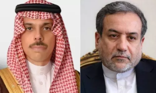 Saudi, Iranian foreign ministers discuss US-Iran negotiations