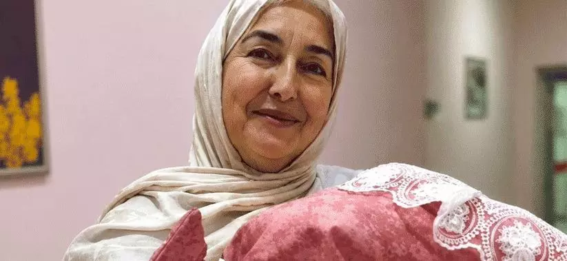 Azerbaijan woman becomes a mother for first time at 63 after 38-year wait Azerbaijan woman becomes a mother for first time at 63 after 38-year wait