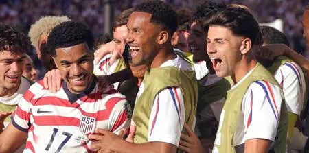 FIFA WC: Ten-man USA overcome Bosnia 2-0 to enter round of 16 FIFA WC: Ten-man USA overcome Bosnia 2-0 to enter round of 16