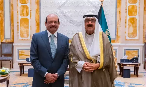 Lulu Group chairman meets Kuwait Amir, Crown Prince on food security plans Lulu Group chairman meets Kuwait Amir, Crown Prince on food security plans