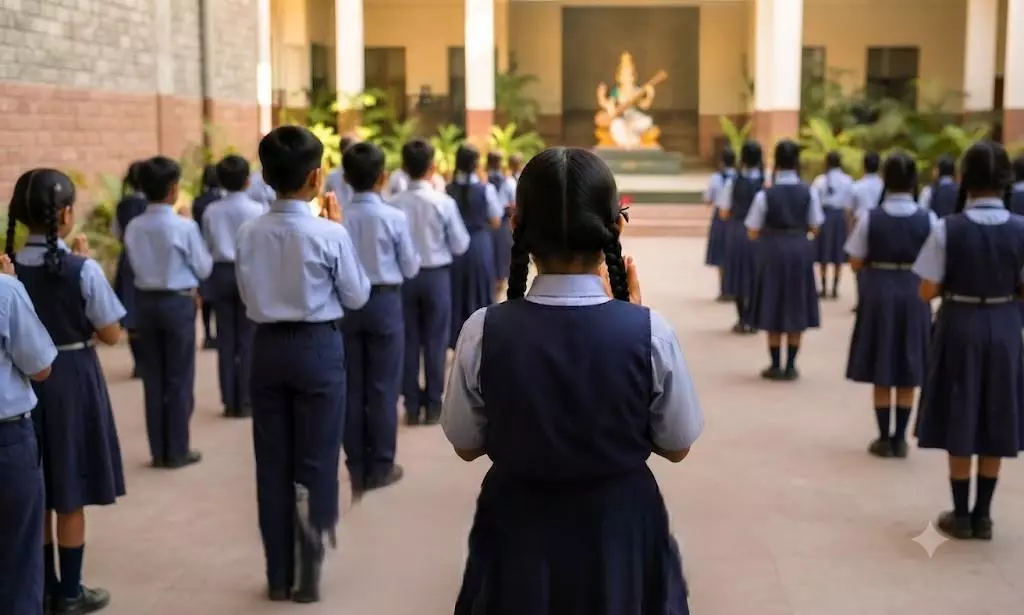 Chhattisgarh HC reads down order mandating Hindu mantras in Govt-run schools Chhattisgarh HC reads down order mandating Hindu mantras in Govt-run schools