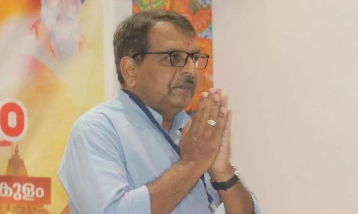 Hindu Aikya Vedi chief booked over Facebook post linking Muslims to terrorism Hindu Aikya Vedi chief booked over Facebook post linking Muslims to terrorism