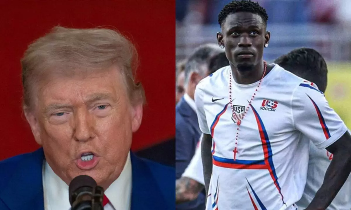 Donald Trump lobbying sees FIFA lift Balogun ban before Belgium clash Donald Trump lobbying sees FIFA lift Balogun ban before Belgium clash