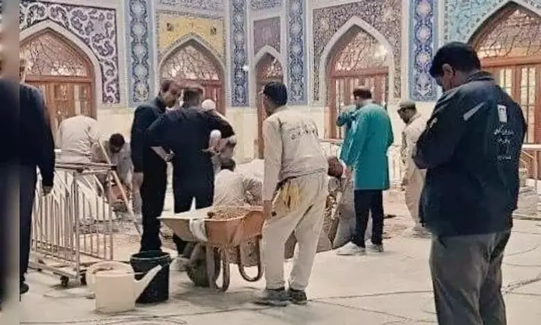 Ayatollah Khamenei laid to rest at holy Imam Reza shrine Ayatollah Khamenei laid to rest at holy Imam Reza shrine