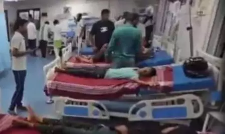 Over 45 students fall ill after hostel meal in Kalaburagi Over 45 students fall ill after hostel meal in Kalaburagi