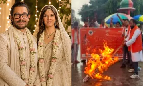 Aamir Khans marriage: Bajrang Dal claims Love Jihad Aamir Khans marriage: Bajrang Dal claims Love Jihad