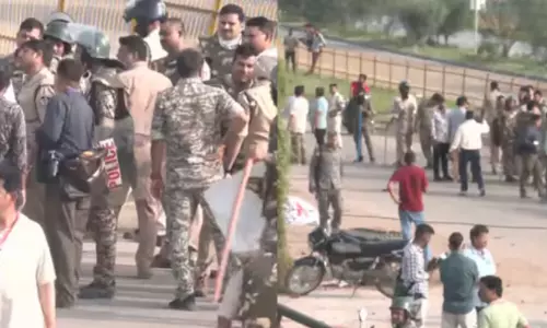Ex-BJP minister denied ticket; violence in Madhya Pradesh
