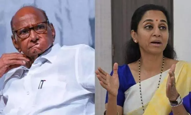 Sharad Pawar, Supriya Sule Sharad Pawar, Supriya Sule