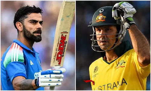Kohli overtakes Ponting, reaches illustrious milestone Kohli overtakes Ponting, reaches illustrious milestone