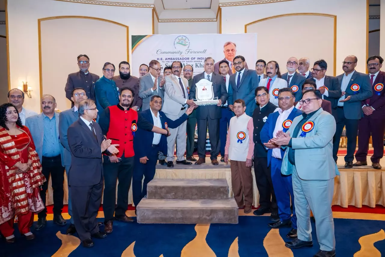 Indian community in Riyadh bids farewell to Ambassador Suhel Ajaz Khan Indian community in Riyadh bids farewell to Ambassador Suhel Ajaz Khan