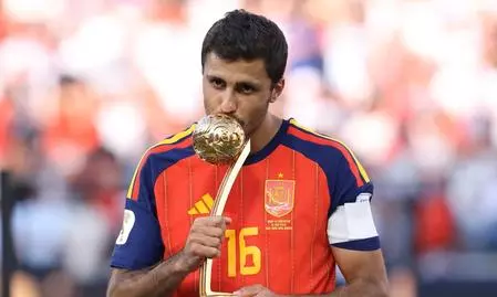 Spain’s Rodri wins Golden Ball as Mbappé secures historic second Golden Boot Spain’s Rodri wins Golden Ball as Mbappé secures historic second Golden Boot