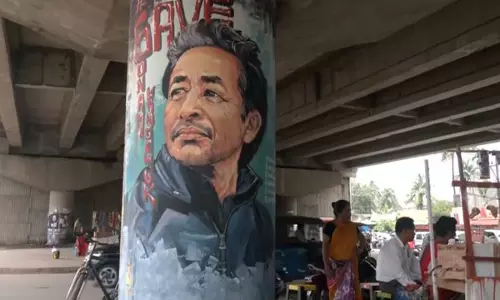 2 students arrested in Guwahati for painting Sonam Wangchuk mural 2 students arrested in Guwahati for painting Sonam Wangchuk mural