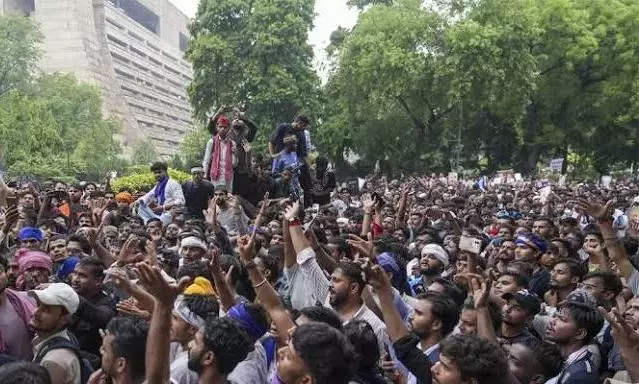 CJP protest jantar mantar CJP protest jantar mantar