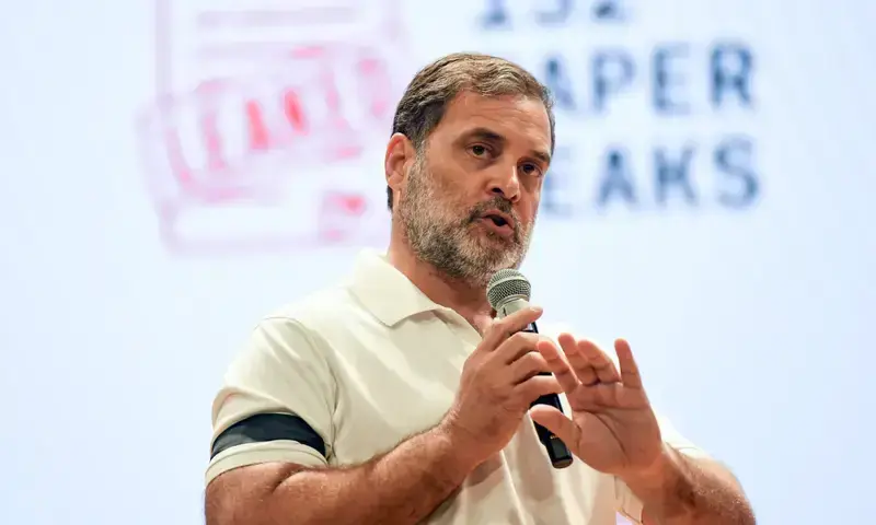 Education system 'rigged', 152 paper leaks but zero convictions: Rahul Gandhi