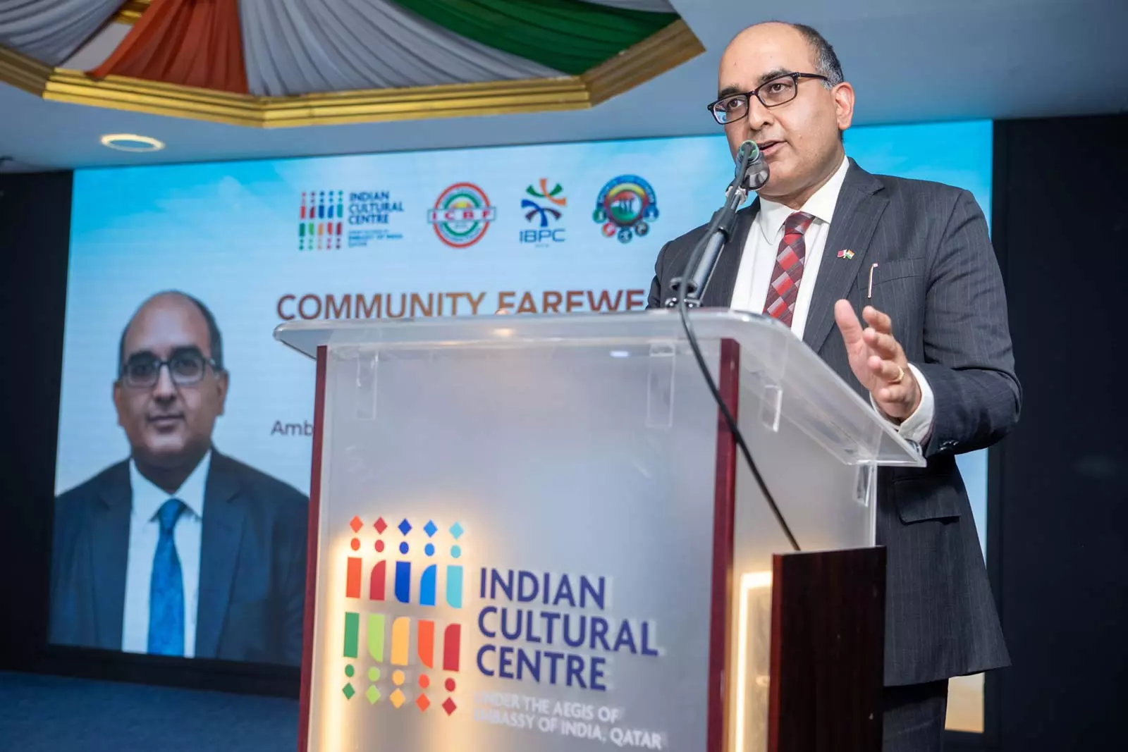 Indian community in Qatar bids farewell to Ambassador Vipul Indian community in Qatar bids farewell to Ambassador Vipul