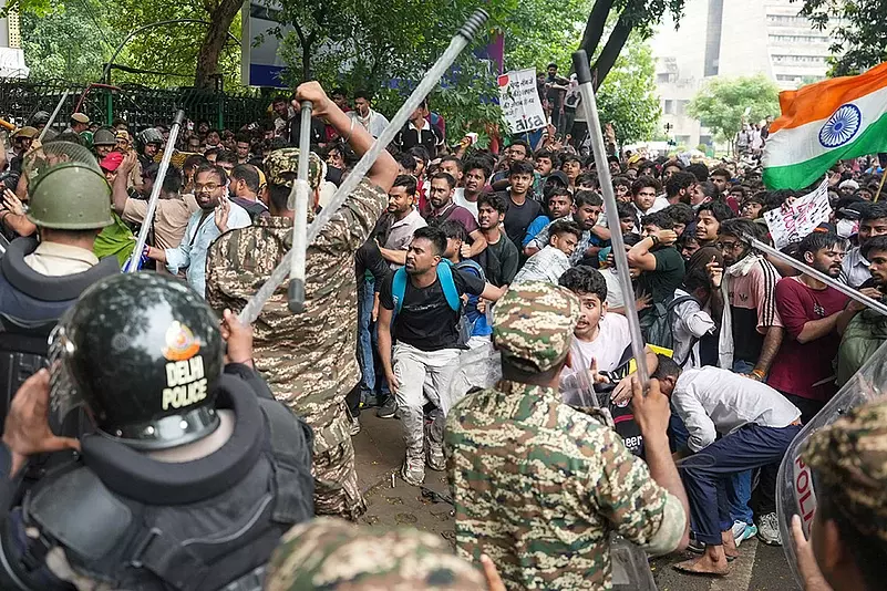 NEET protest: Delhi Police invoke attempted murder charge in FIR NEET protest: Delhi Police invoke attempted murder charge in FIR