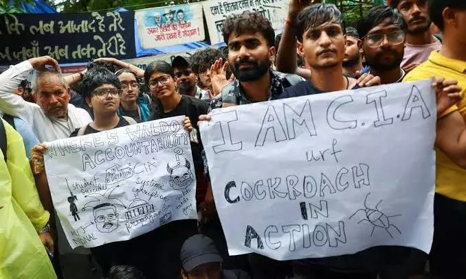 CJP protest jantar mantar CJP protest jantar mantar