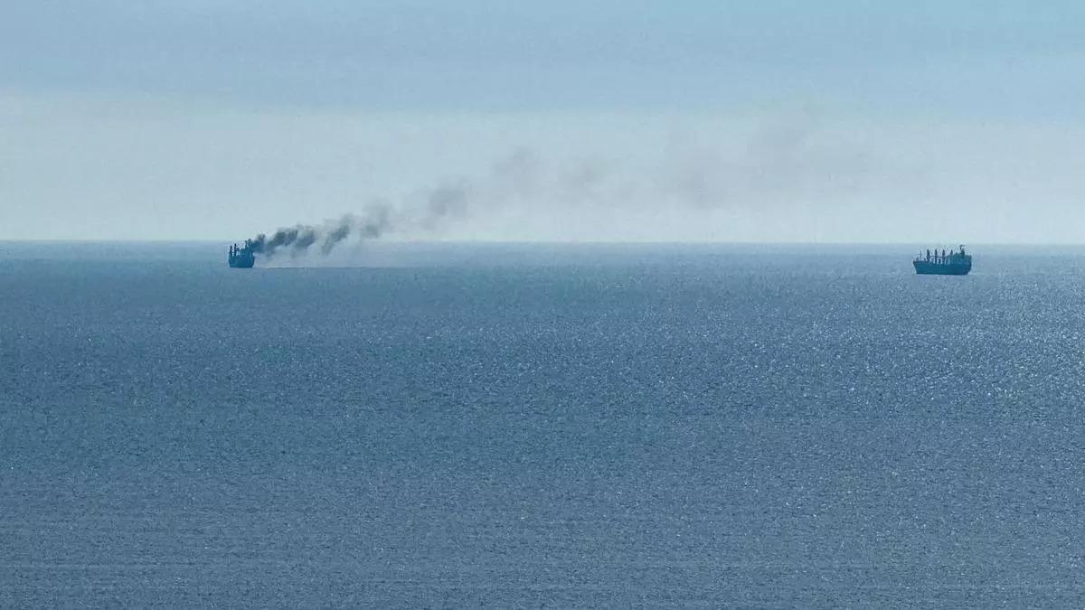Vessel carrying 4 Indian nationals hit at Ukraine port; 2 missing Vessel carrying 4 Indian nationals hit at Ukraine port; 2 missing
