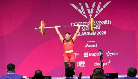 Mirabai claims historic third CWG gold with record lift Mirabai claims historic third CWG gold with record lift