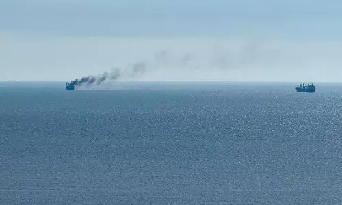 Vessel carrying 4 Indian nationals hit at Ukraine port; 2 missing Vessel carrying 4 Indian nationals hit at Ukraine port; 2 missing