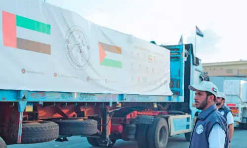 UAE sends 938 tonnes of aid to Gaza amid humanitarian crisis