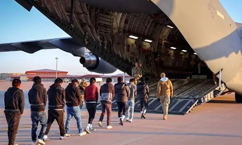 US deported 414 Indian nationals in first three months of 2026, MEA tells Rajya Sabha US deported 414 Indian nationals in first three months of 2026, MEA tells Rajya Sabha