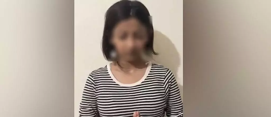 Teen protester apologises for comments against PM Modi Teen protester apologises for comments against PM Modi