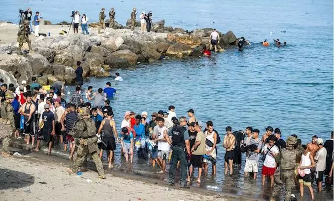 Spains Ceuta border crisis Spains Ceuta border crisis