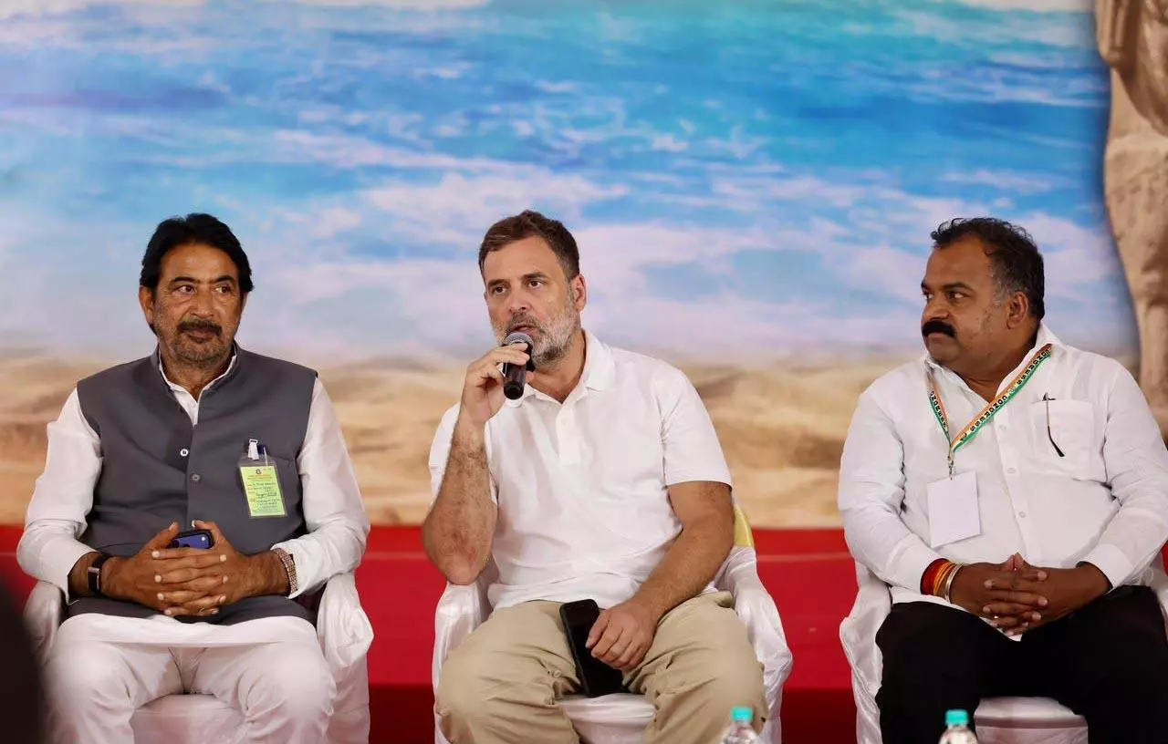 Delimitation row: Congress backs Rahul Gandhi, BJP hits back Delimitation row: Congress backs Rahul Gandhi, BJP hits back