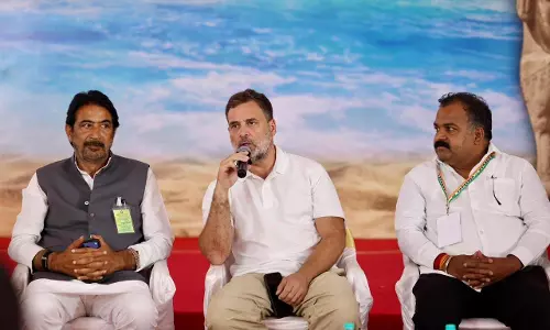 Delimitation row: Congress backs Rahul Gandhi, BJP hits back Delimitation row: Congress backs Rahul Gandhi, BJP hits back